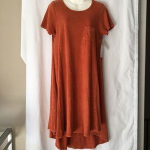 Lularoe Carly dress Acid wash BNWT SZ XS